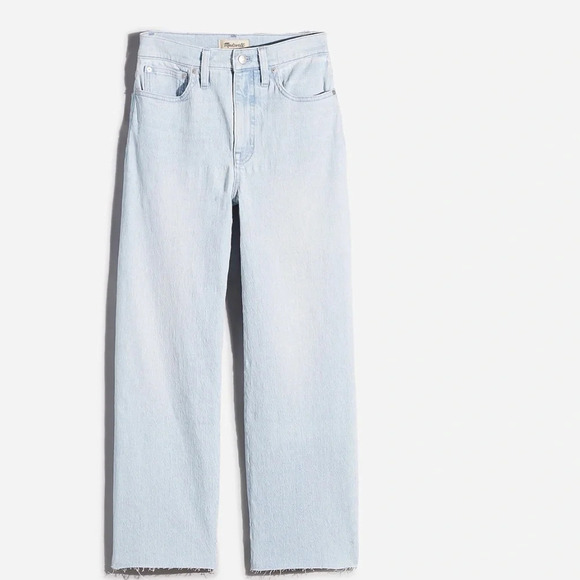 New Madewell The Tall Perfect Vintage Wide Leg Crop Jean NJ397 - Picture 2 of 11